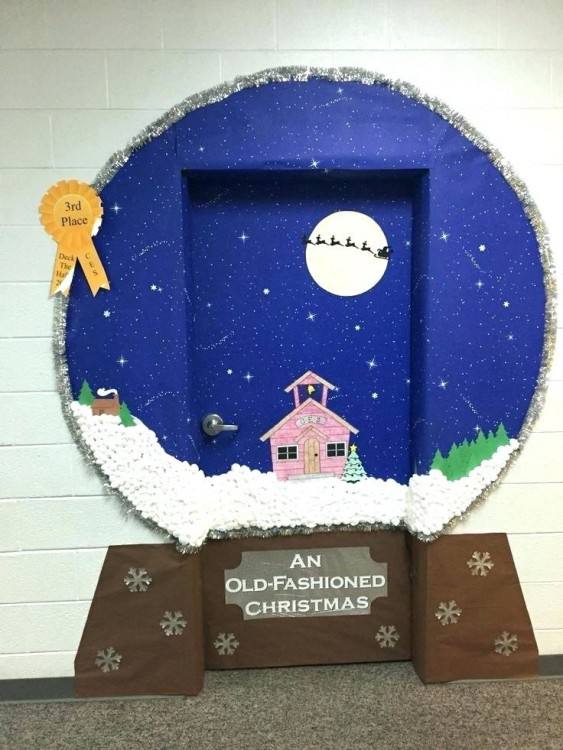 All across the country, schools are kicking off National Reading Month by  decorating their doors with various themes from their favorite children's  stories