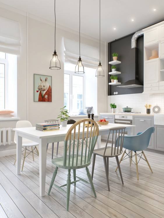 Scandi Style Dining Room Dining Roo