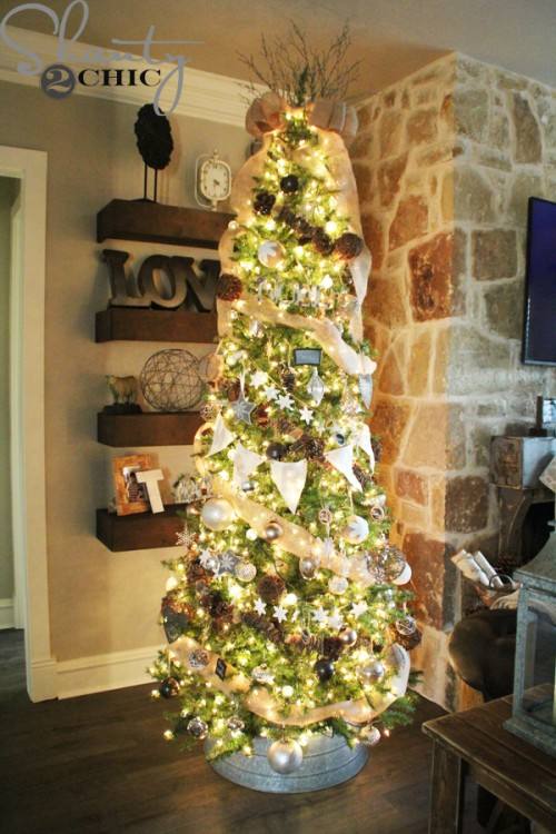 DIY Wood Christmas Tree