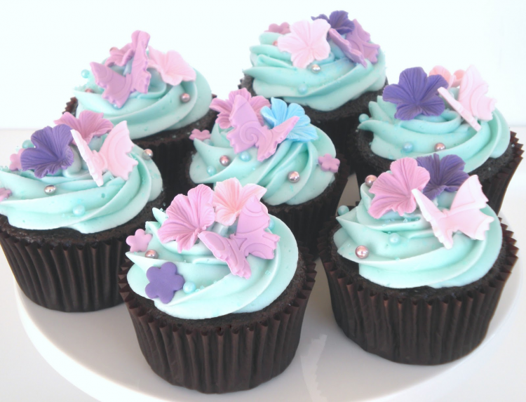 Cozy Butterfly Birthday Cakes Butterfly Cakes Decoration