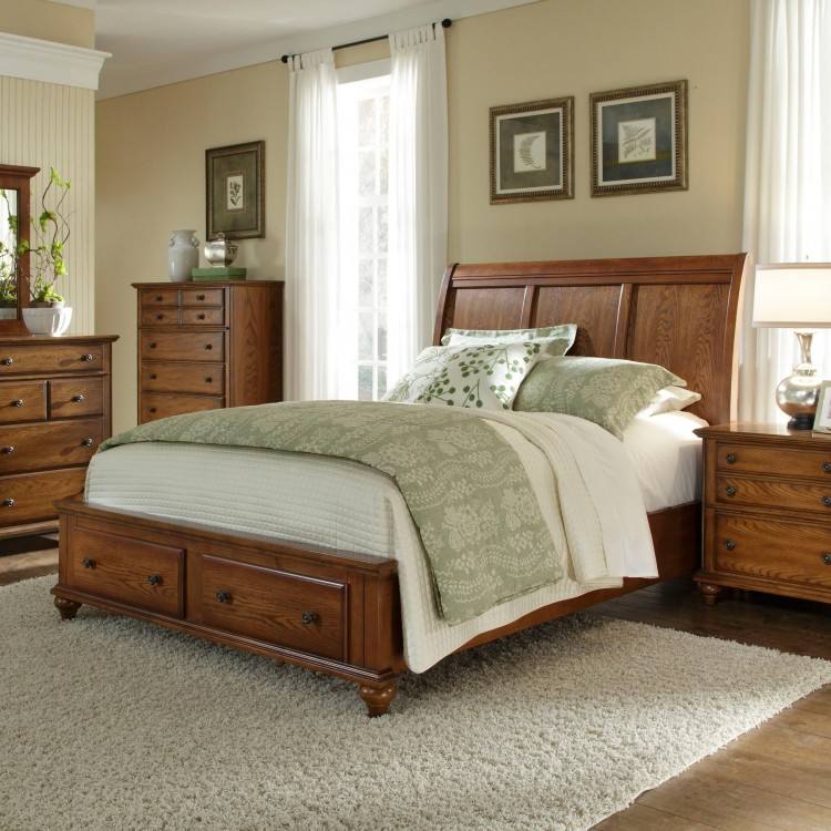 Furniture Inc GablesQueen Sleigh Bed