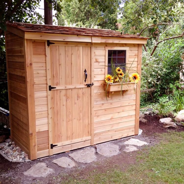 Outdoor Living Today 8X8 SpaceMaker Storage Shed