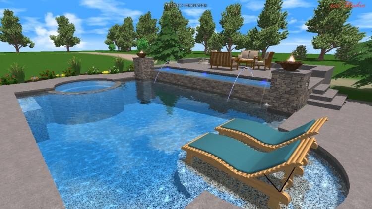 Best Backyard Spa Ideas In The World Backyard Designs With Spa Small Pool  Pool Spa Designs Ideas Inflatable Pool Backyard Pool Exterior Backyard Spas