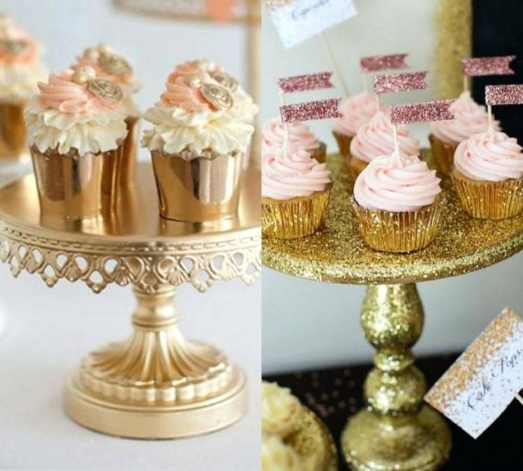 Beautiful Wedding Cupcakes via