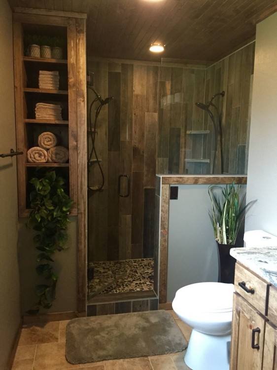 A bathroom remodel is the perfect way to do this —it's  a