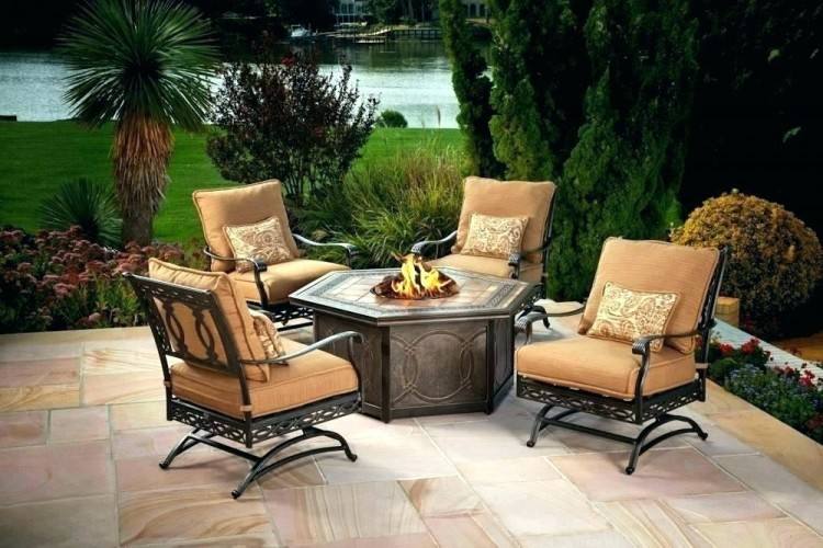 firepit patio sets patio table