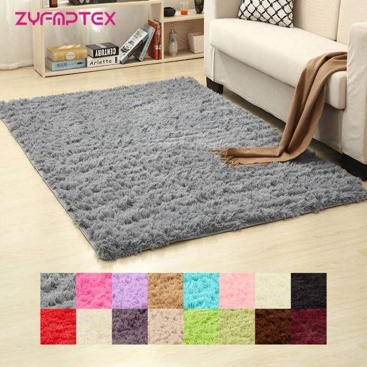 round velvet carpets for living room soft area rug home bedroom coffee  table floor mat rugs