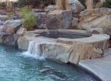 faux rock waterfall kits rock waterfall for pool pool waterfalls spirit  falls rock rock swimming pool