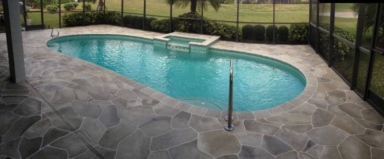 swimming pool coping replacement backyard design