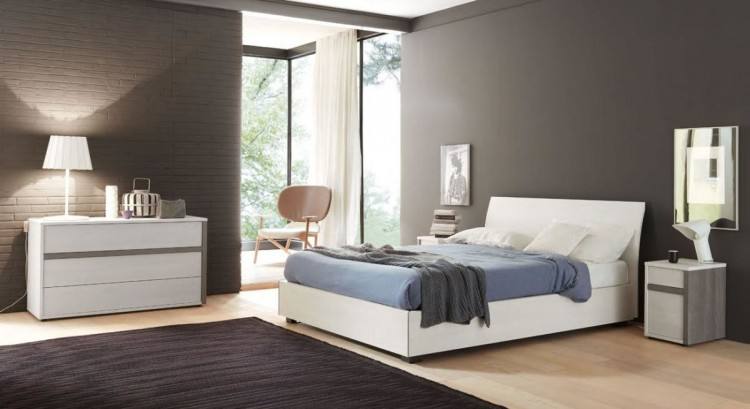 modern Italian Bedroom Furniture designer leather beds 00002