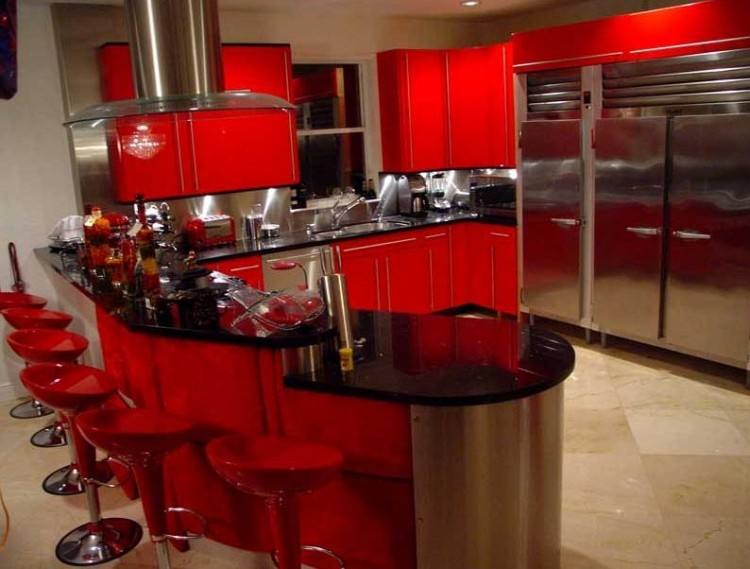 red kitchen ideas