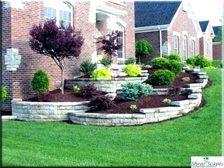 flower bed ideas front of house simple flower bed ideas front of house