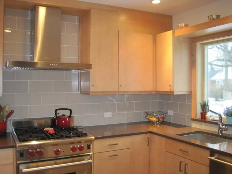 White Marble Tile Backsplash