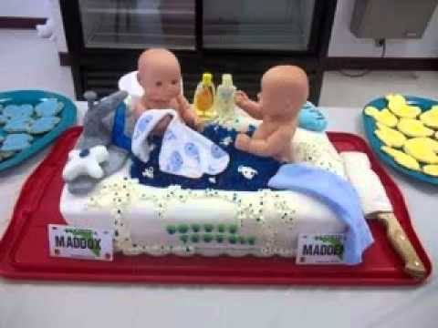 Girls Christening & baby shower cake decorations