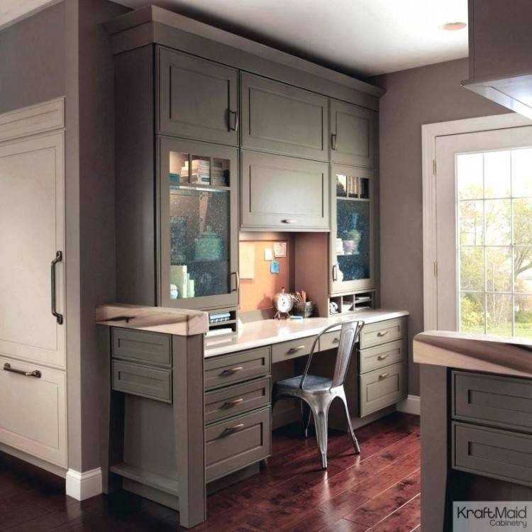 Traditional Kitchen Area with Wooden American Cherry Cabinet Kitchen Ideas