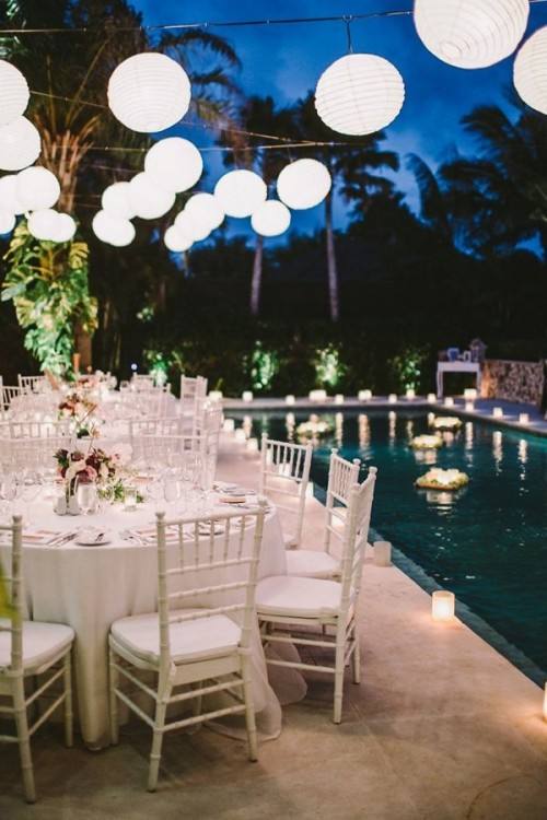 How To Decorate Pool For Wedding Decorations Ideas An Above Ground Phenomenal A