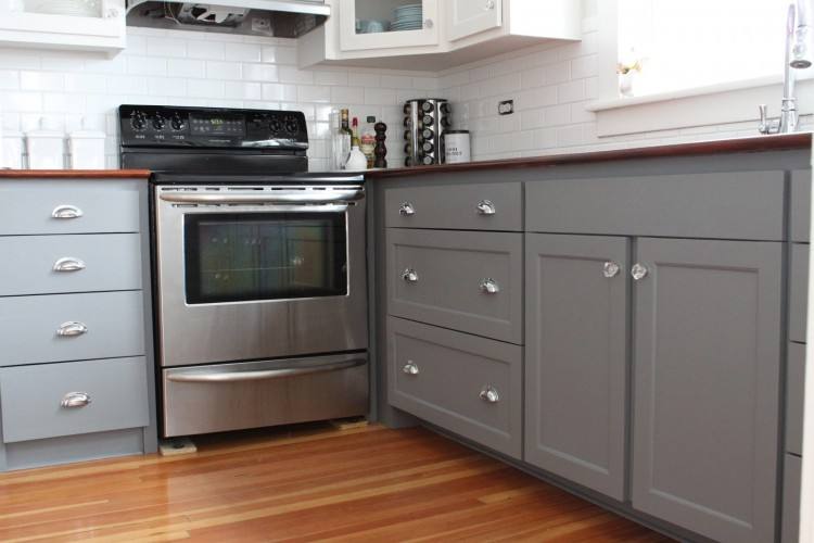 Stylish Painted Gray Kitchen Cabinets Best 25 Painted Gray Cabinets  Ideas On Pinterest Painted