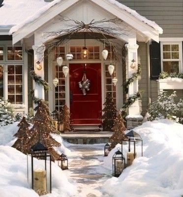 Furniture: Xmas Porch  Ideas