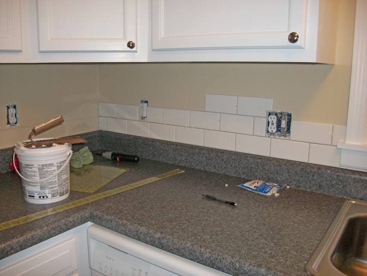 Kitchen Backsplash Subway Tile Home Design