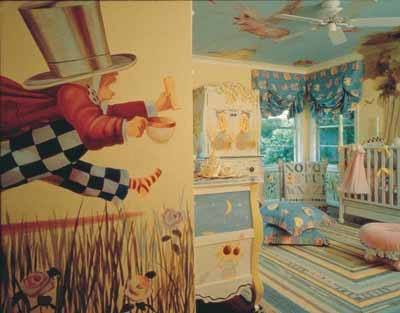 alice in wonderland gift basket gifts for s curtain bedroom wallpaper mural  vintage furniture uk merchandise