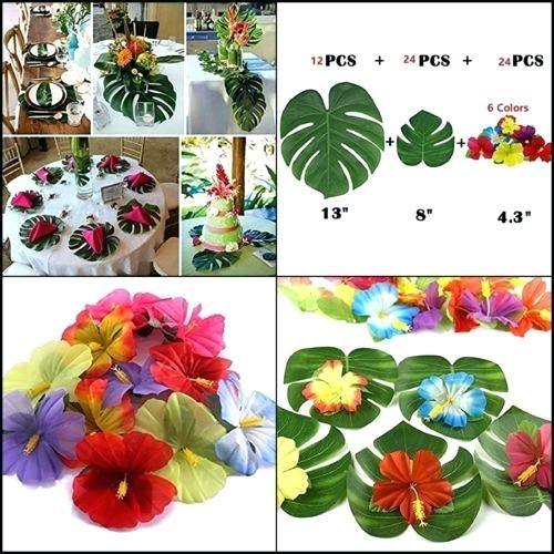 tropical diy luau decorations hawaiian themed invitations party table  decoration ideas theme