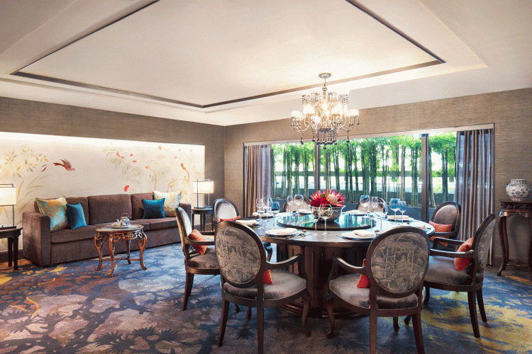 Enjoy private dining in your spacious Bangkok room or suite