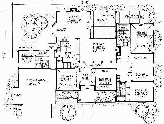 Chic House Plans With Secret Passages And Rooms Within Cool House Plans  With Secret Rooms Inspirational