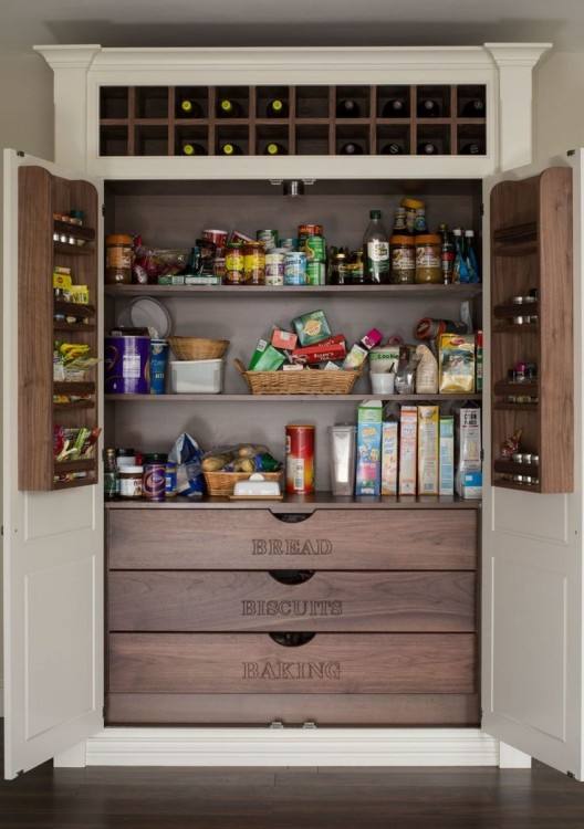 kitchen organization ideas: spice cabinet organizing