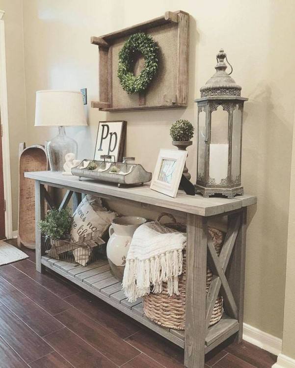 Get the farmhouse look for less with these 50 DIY farmhouse decor ideas so  that you can give your home some farmhouse charm without breaking the bank  or