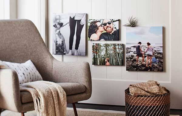 Take collection of your favorite photos together to add to a small reading nook