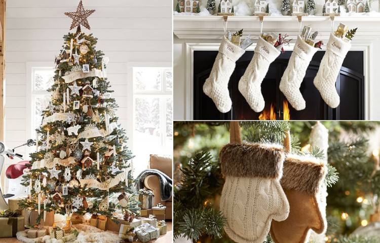 40 Beautiful Vintage Christmas Tree Ideas DigsDigs Trees Rustic Rustic Christmas Decorations