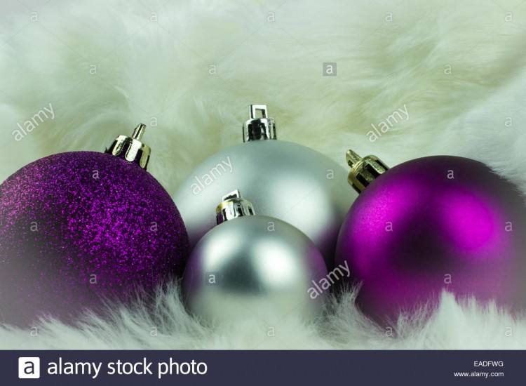 baby nursery: Stunning Christmas Tree Decorating Ideas Trees Navidad And Purple Silver Ideas: Medium