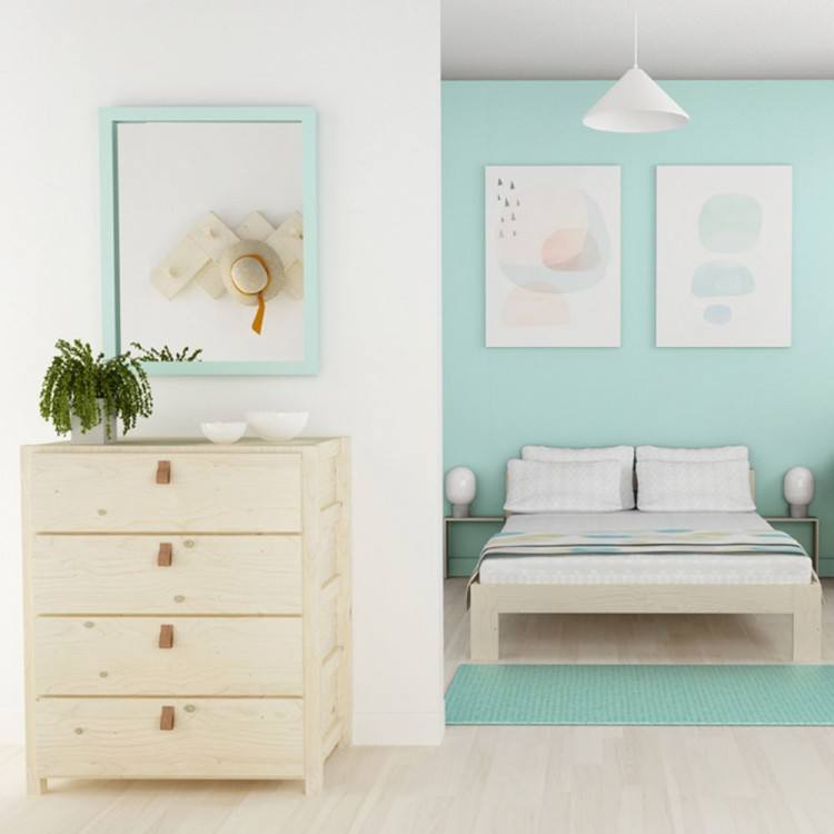 painted white bedroom furniture