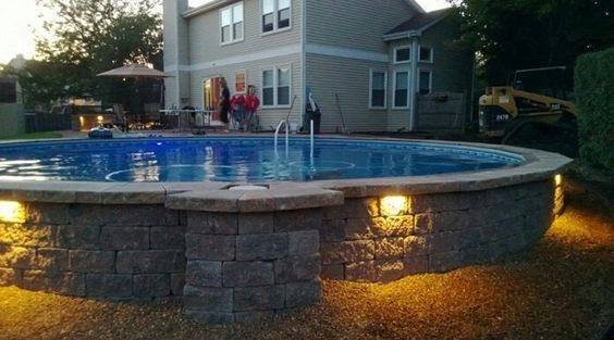 Nice Above Ground Pool Landscaping Ideas