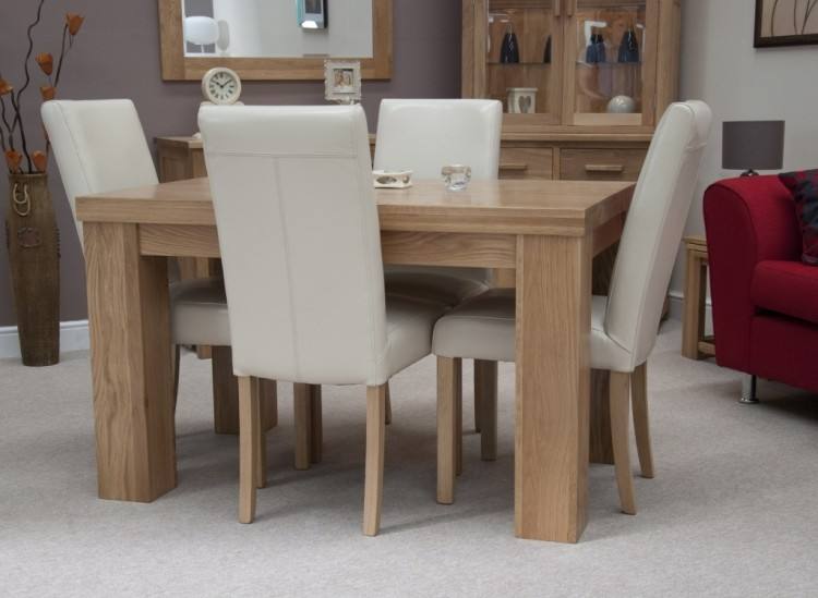 Two Tone Grey Painted Oak Extending Grey Oak Dining Table And Chairs  Outstanding Dining Table Set