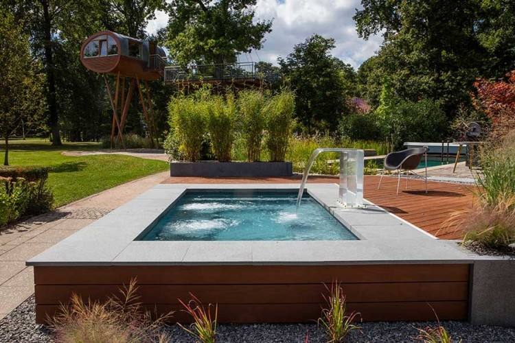 Design Pool für kleine Gärten