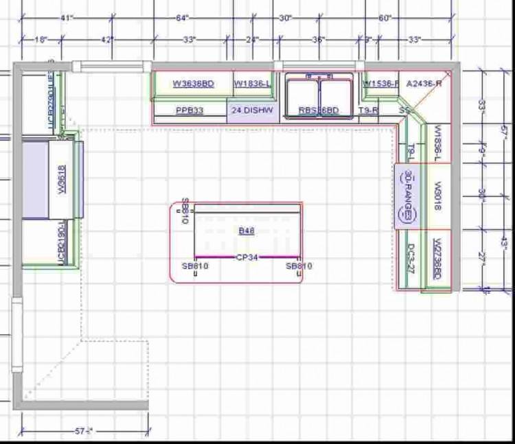 L Shaped Kitchen with island Floor Plans Luxury L Shaped House Plans Awesome Kitchen Floor Plans