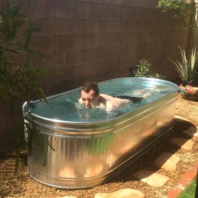 stock tank pool galvanized stock tank turned into backyard private pool  stock tank pool for sale