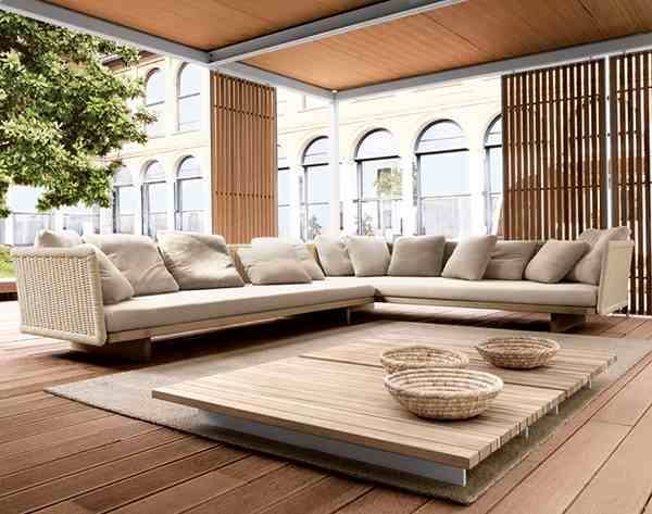 Just like when choosing furniture layout for an open floor plan home, zoning is important when designing for outdoor spaces – especially if you have a large