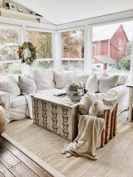 Published March 19, 2018 at 1024 × 1279 in 85 Beautiful Modern Farmhouse Living Room Decor Ideas