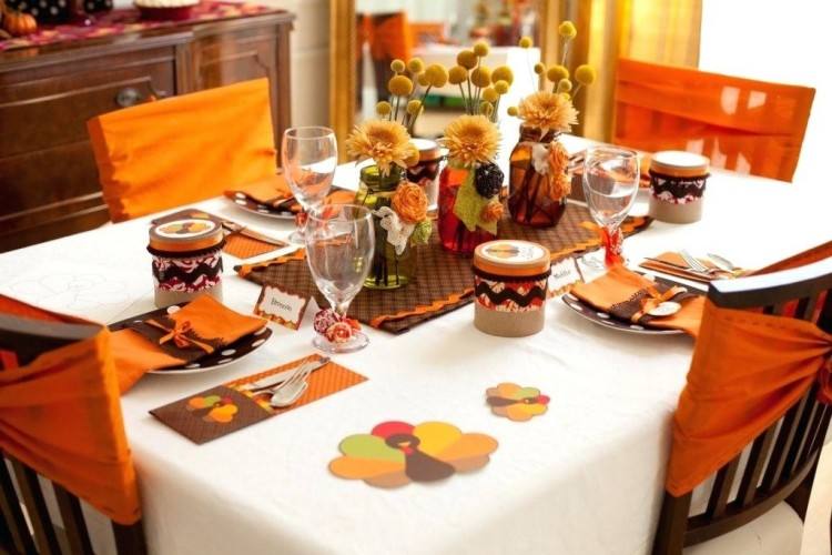 Table Finding Home Thanksgiving Decorating Ideas Thanksgiving Planner Thanksgiving  Thanksgiving Party Decoration Ideas City Quirky Decorating For