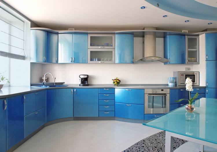 Comely Modular Kitchen Design Ideas Shape Red Interesting Color Cabinets White Green Lime Colors Gloss Backsplash Light Blue Wall Images Modern Bold Cabinet