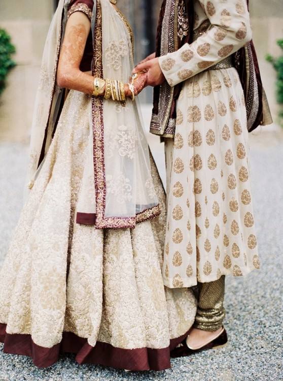 Indian Fusion Wedding Attire