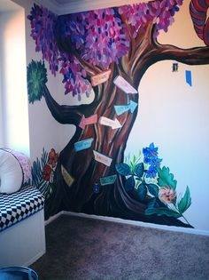 alice in wonderland themed bedroom