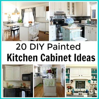 diy painted kitchen cabinets ideas painting kitchen cabinets