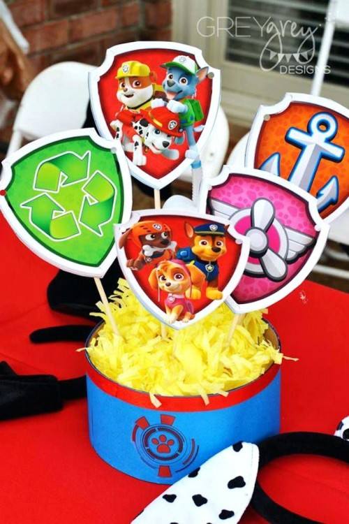 paw patrol decorations