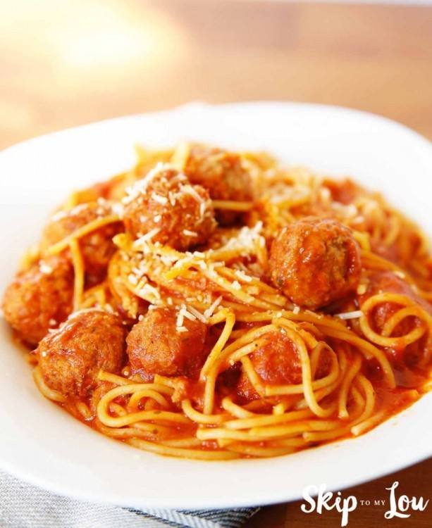 they make  even spaghetti and meatballs festive | Spaghetti Dinner | Pinterest |  Spaghetti
