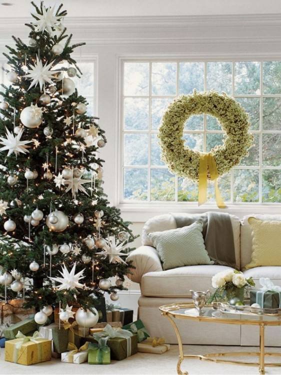 christmas tree decorating ideas 2013 | Luxury Christmas Tree Decorations  Ideas Real House Design Background