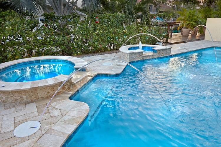 swimming pool landscaping ideas raised spa pool pools inc ca swimming pool landscape designs pictures