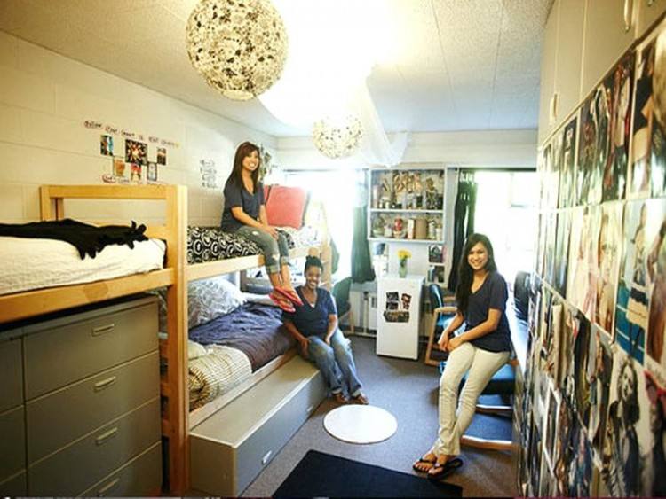 Apartment Decorating College  College Student Bedroom Ideas With Apartment